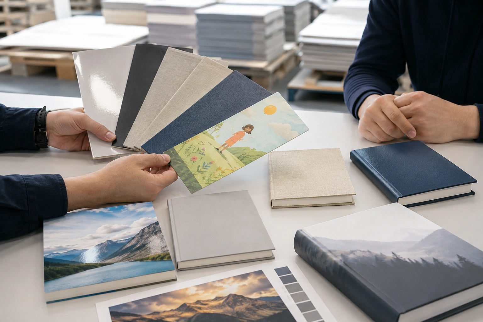Custom cover materials