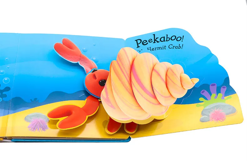 Best-Selling Baby Early Educational Story Books for Kids Children Pop up Board Book Lift the Flap Books