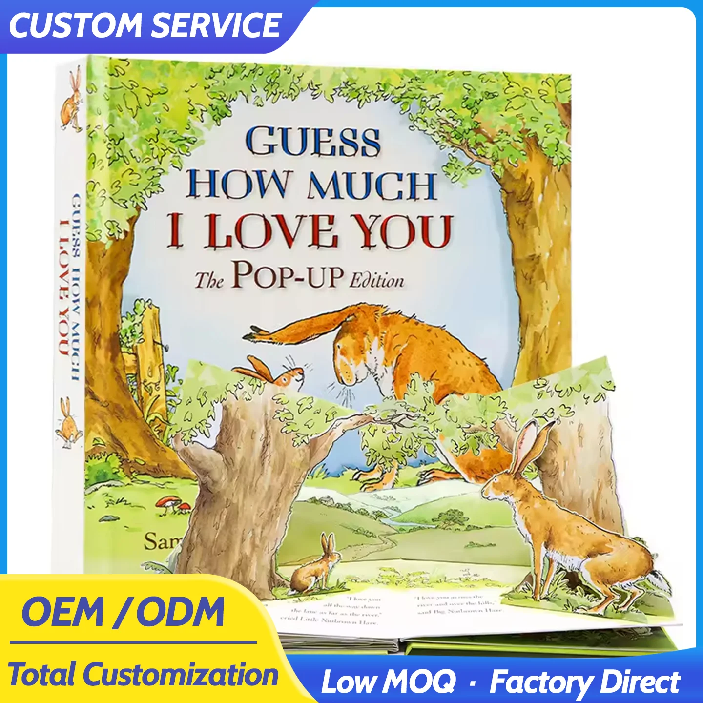 Customized OEM Pop up Book Designer Wholesale Hot Sale Kids Baby Studying Creative Educational 3D Books Printing