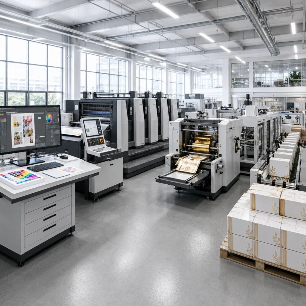 In-house from pre-press to packaging – consistent quality at every step.