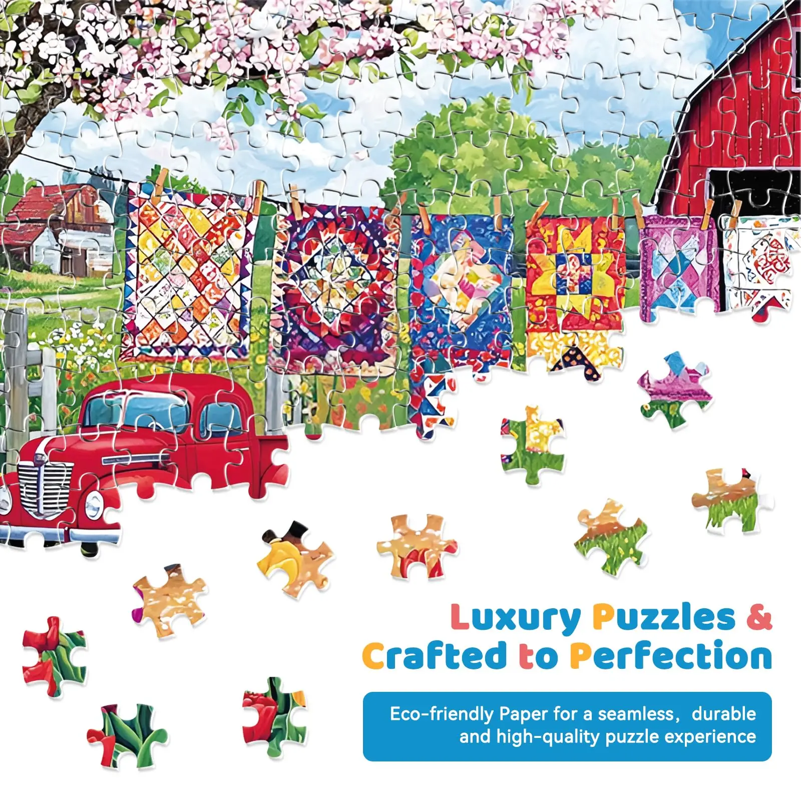 300 Piece Jigsaw Puzzle for Adults -Challenging and Relaxing Puzzle for Game Nights, Gifts & Home Décor (20.5″ X 15″)