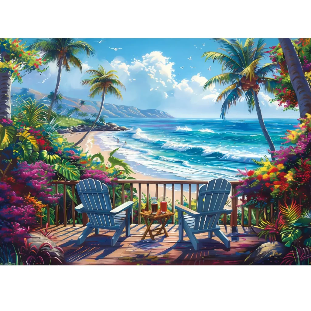 500-Piece Adult Jigsaw Puzzle, Interlock Perfectly Letter on Back No Dust, 1:1 Poster, 20.5x15in, Home Decor Gift