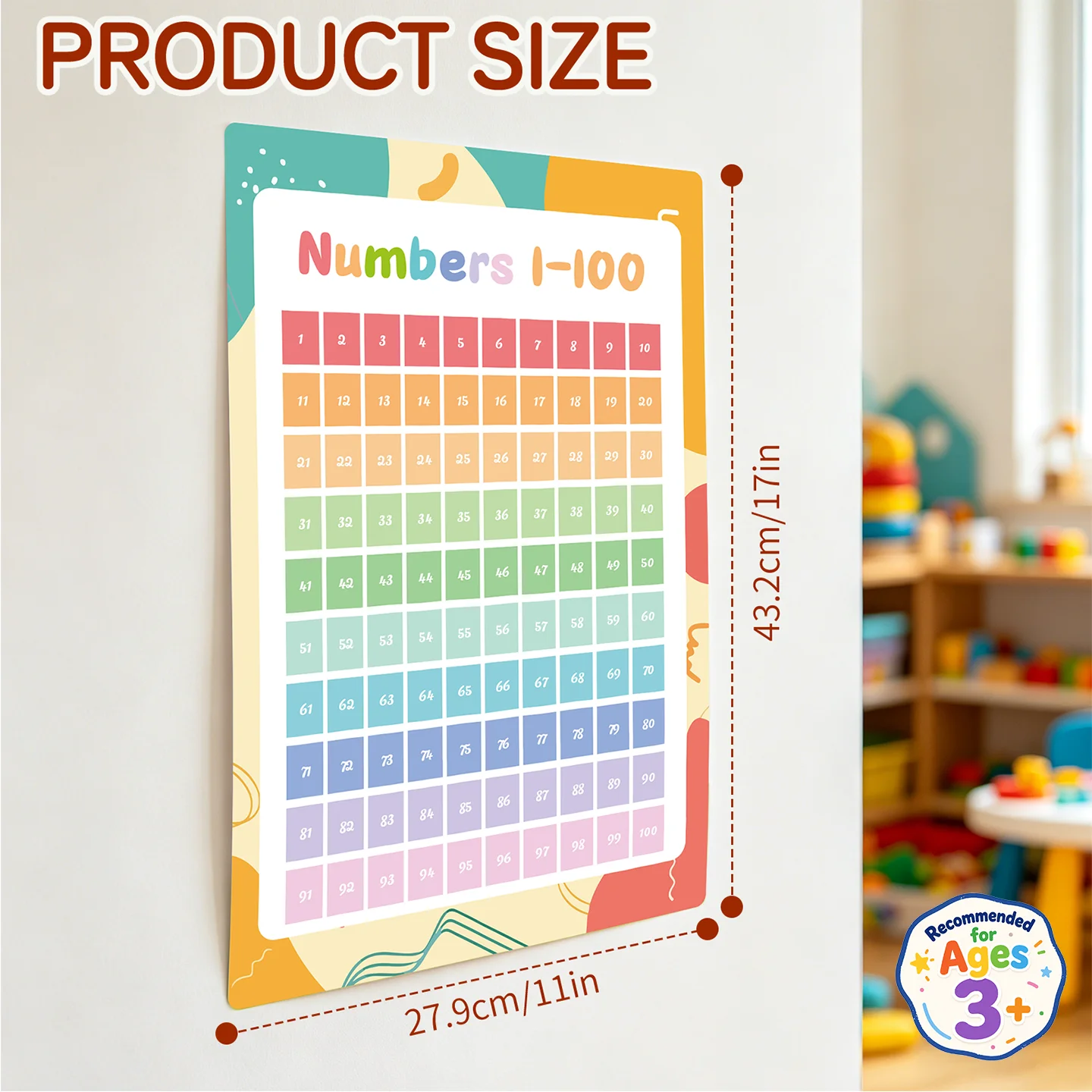 Laminated Learning Posters Waterproof Tear-resistant Classroom Preschool Educational Wall Charts Wholesale Factory