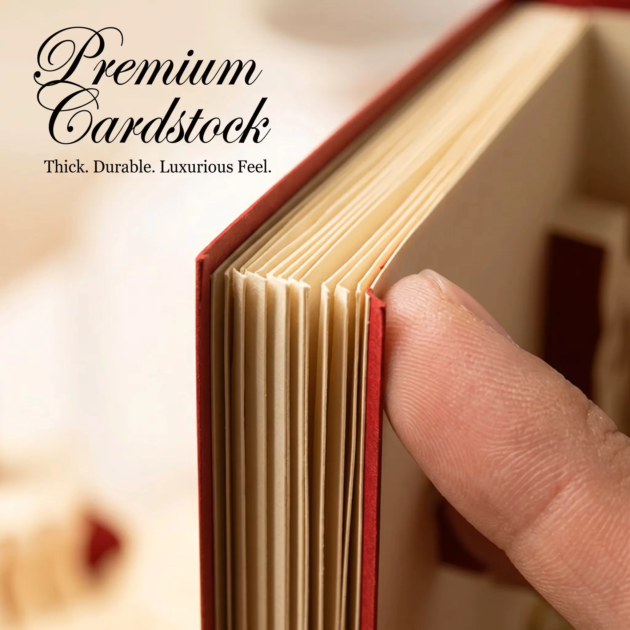 Laser Cut 3D Pop-up Birthday Cake Greeting Card, Customized Birthday Cake Greeting Card Birthday Gift with Envelope